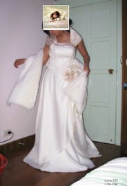 編織華美嫁衣 xiner534 婚紗、禮服與毛披肩的混紗魅力